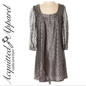 Christopher Deane Anthropologie Metallic Dress